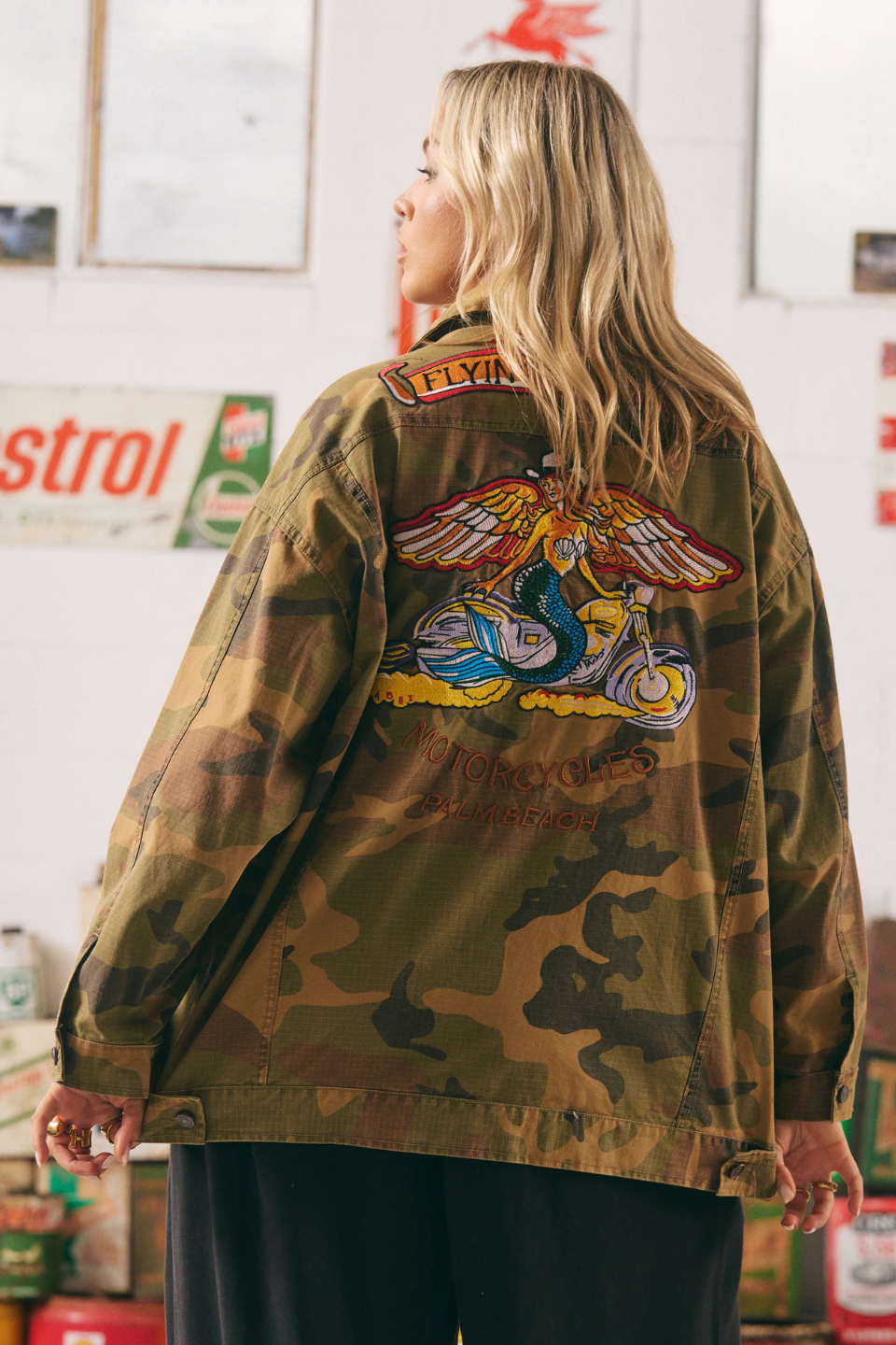 SABBI THE FLYING MERMAID JACKET CAMO SABBI