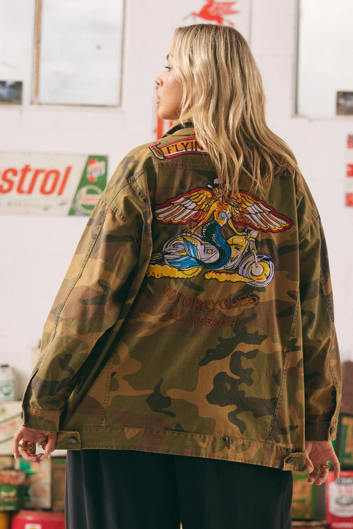 SABBI THE FLYING MERMAID JACKET CAMO SABBI