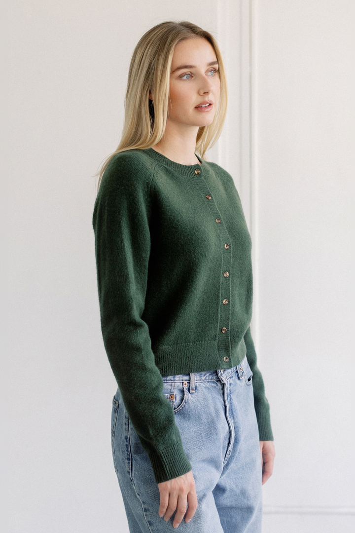 Brunette The Label Little Sister Cardigan