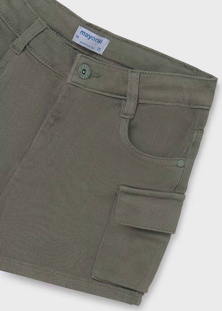 Twill Cargo Shorts