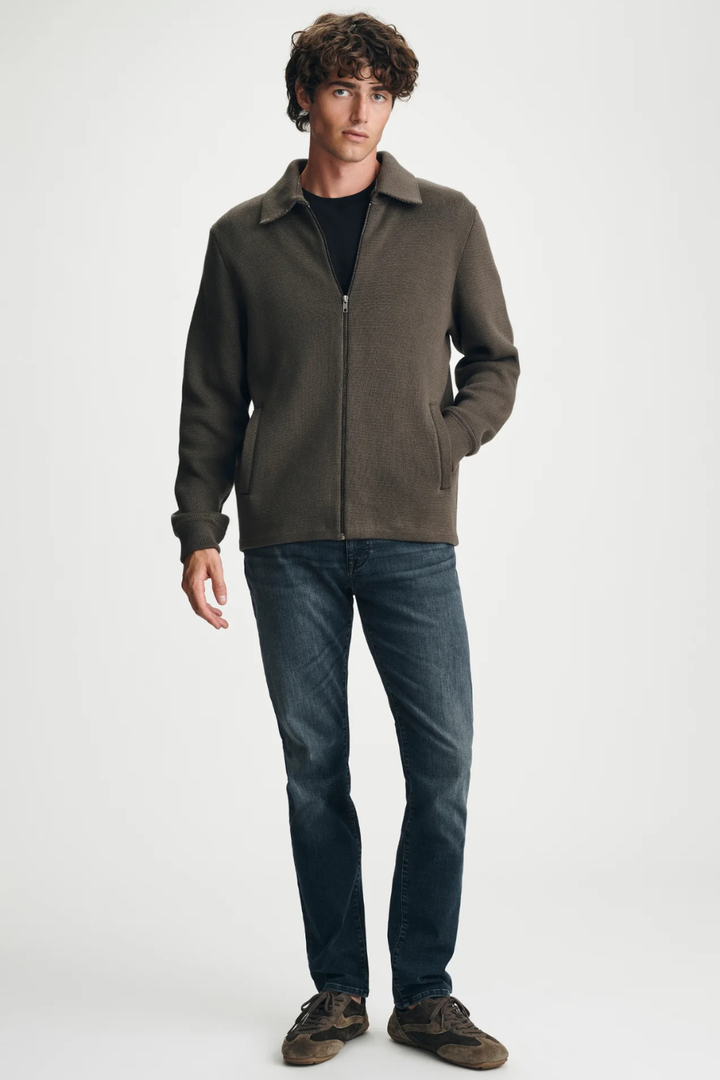 Mavi Zip Cardigan
