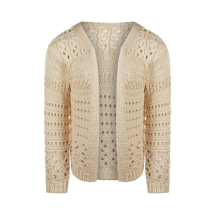 Cardigan | Off White Knitted
