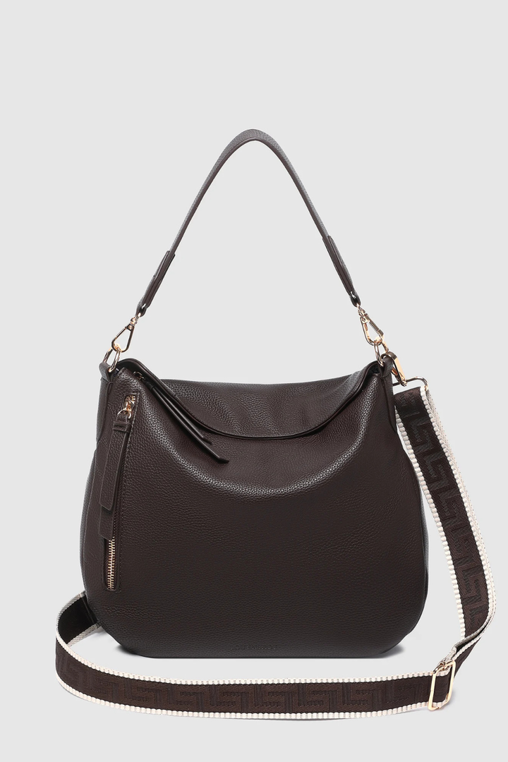 Nadia Shoulder Bag in Chocolate