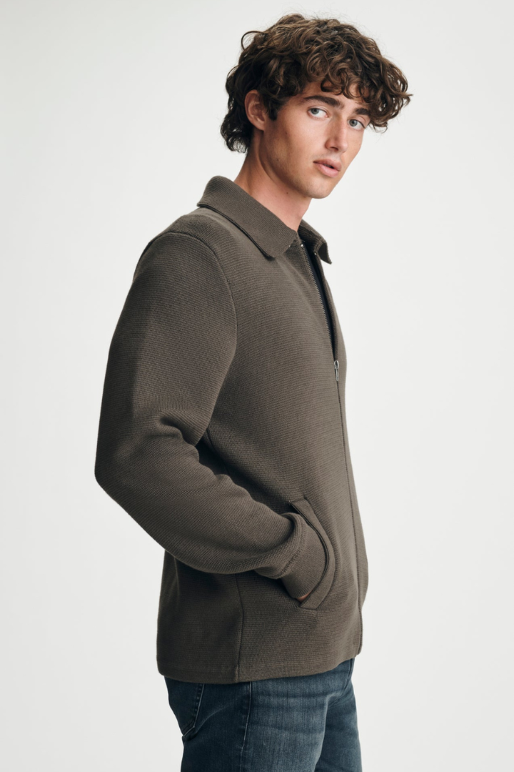 Mavi Zip Cardigan