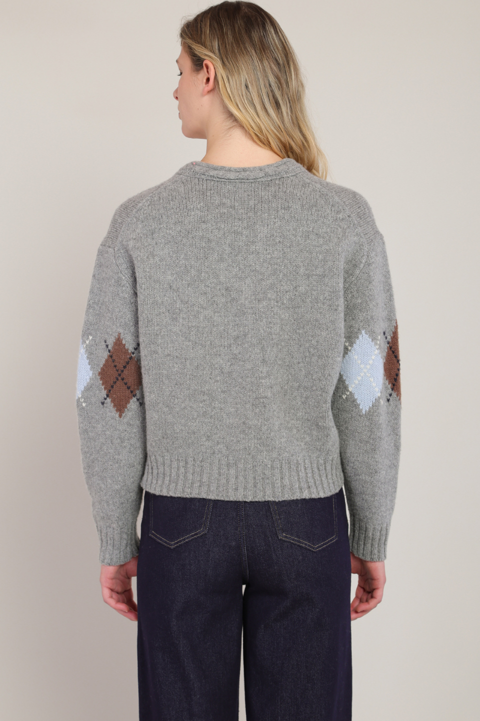 Room 34 Jada Argyle Sweater