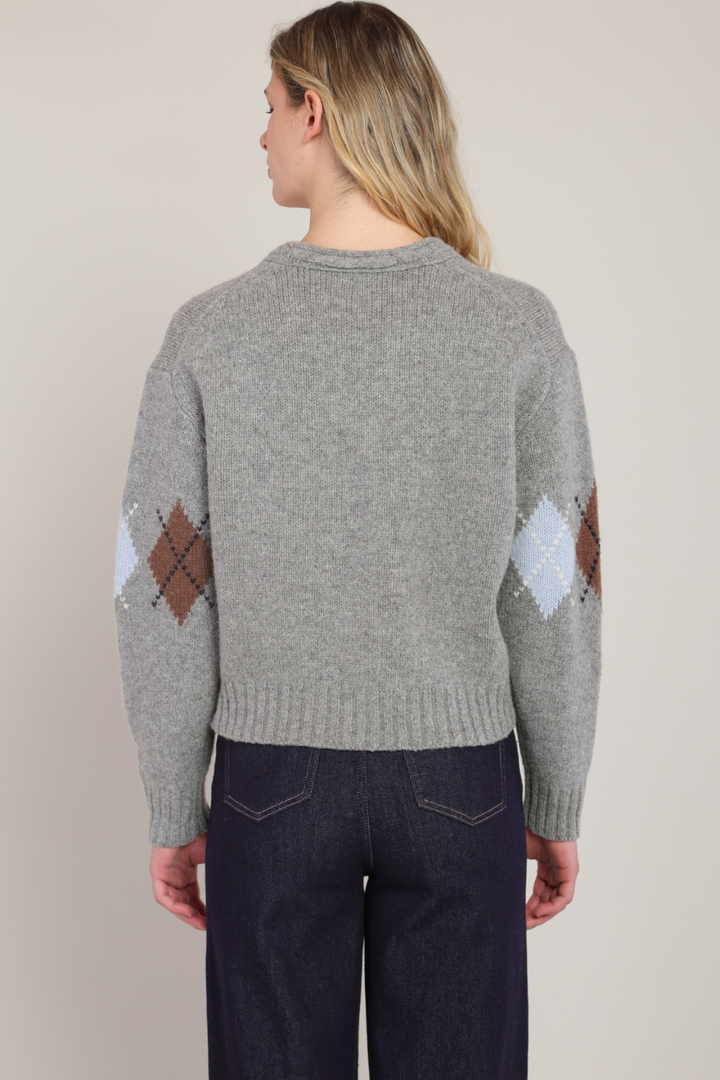 Room 34 Jada Argyle Sweater