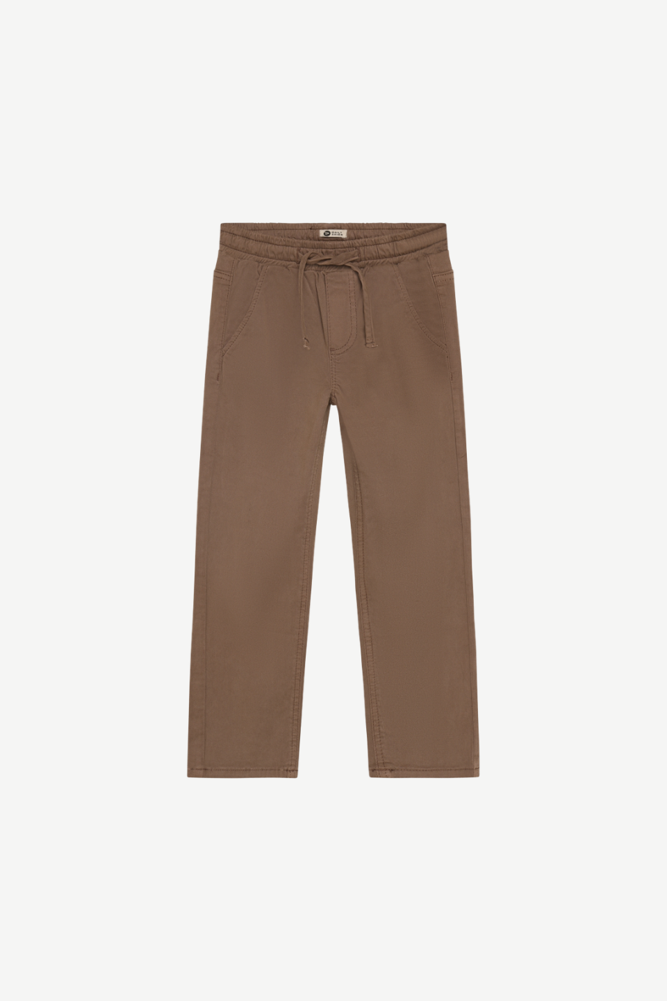 Daily Seven Trousers Straight Fit - Almond Brown