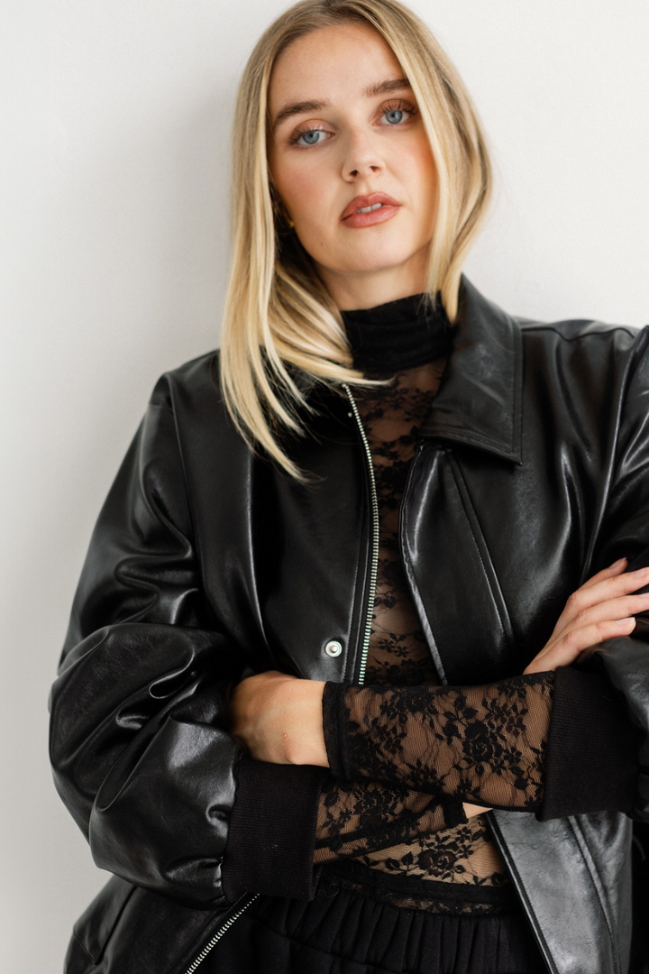 Brunette The Label Linda Lace Bodysuit