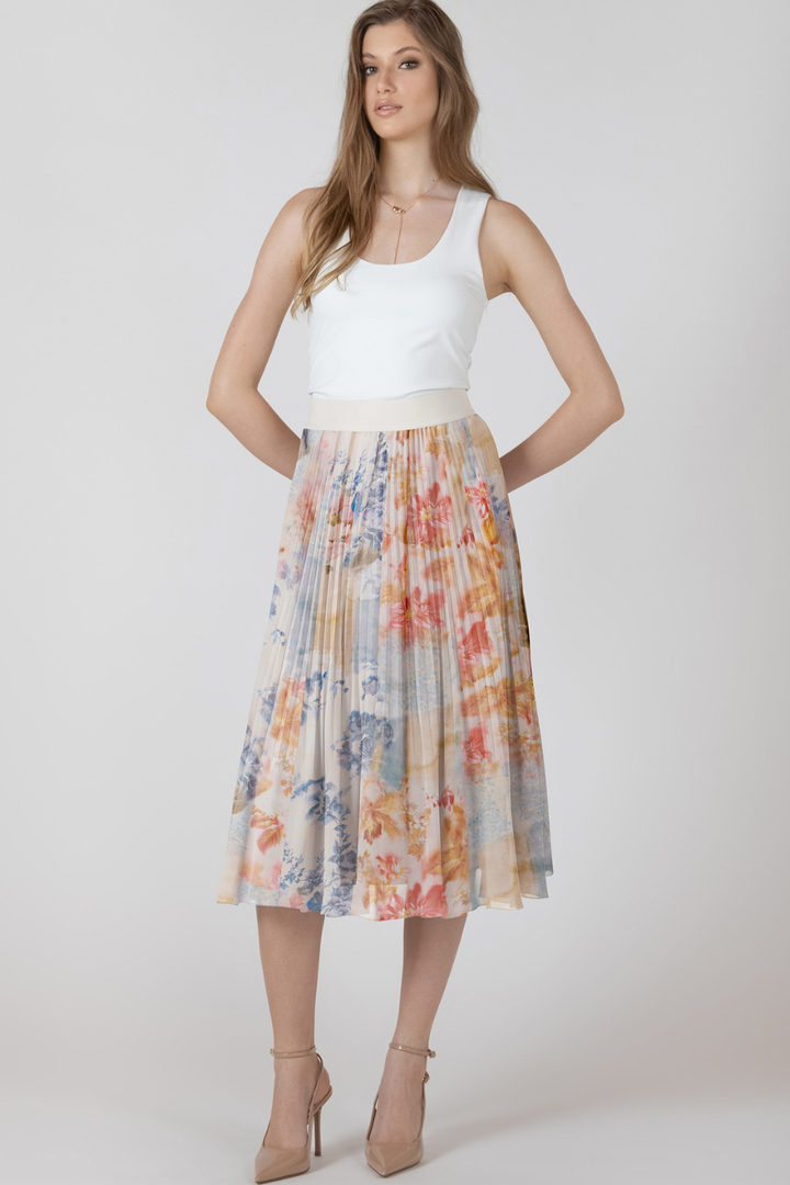 Blossom Pleated Skirt