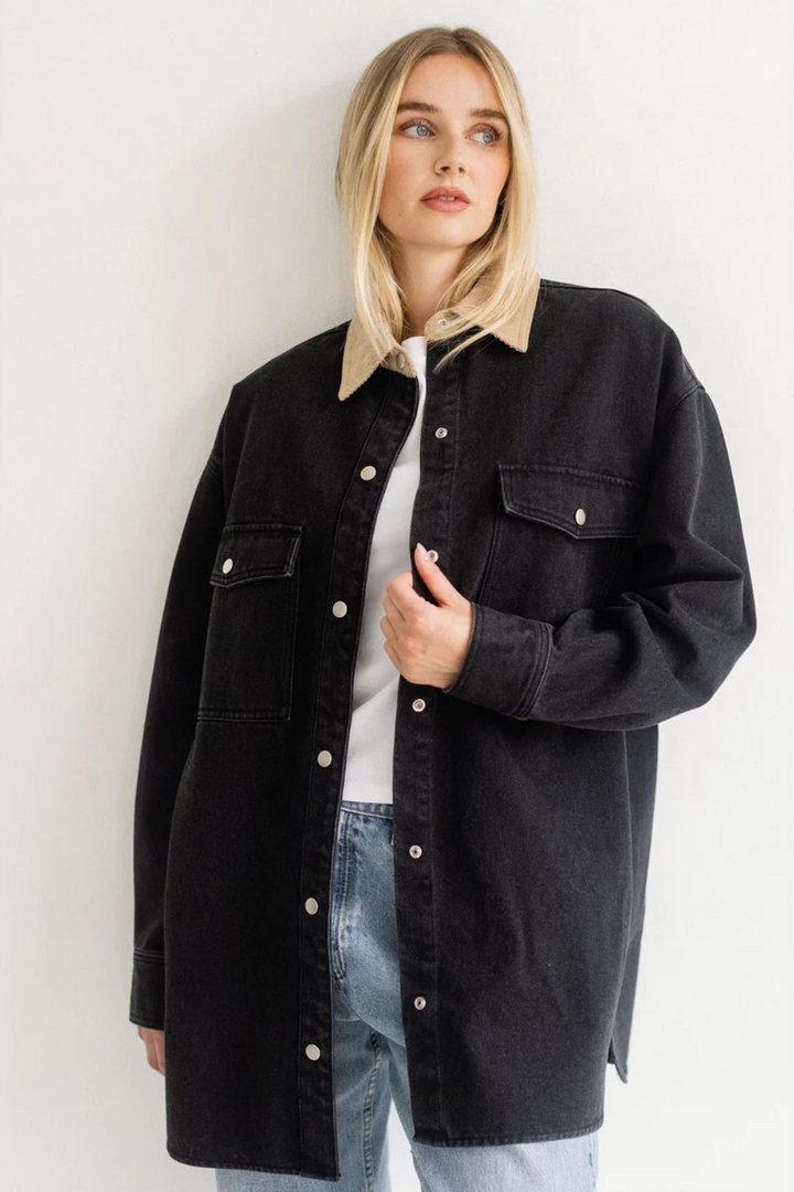 Brunette The Label Corduroy Collar Shania Jacket