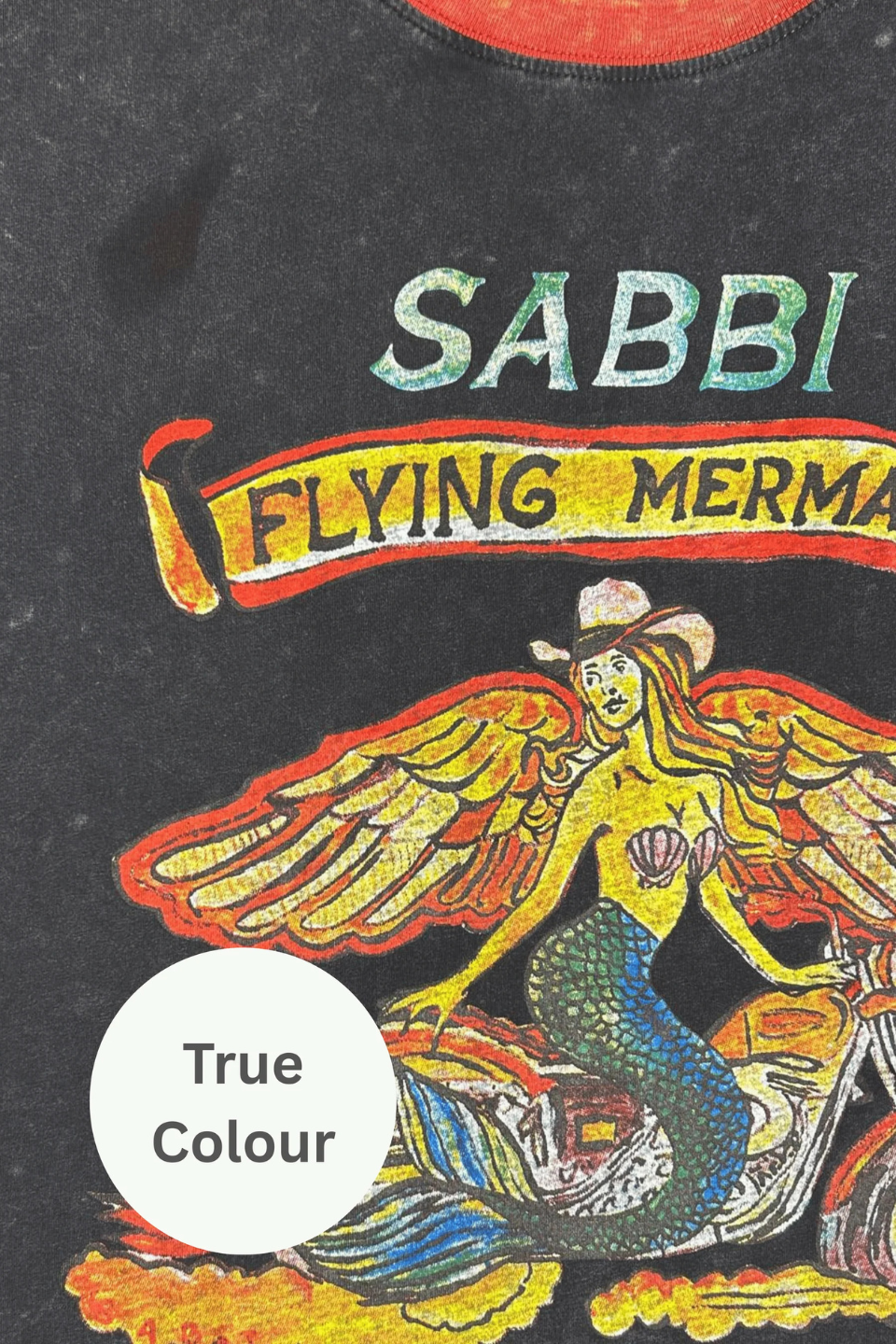 SABBI THE VERY OVERSIZED FLYING MERMAID TEE