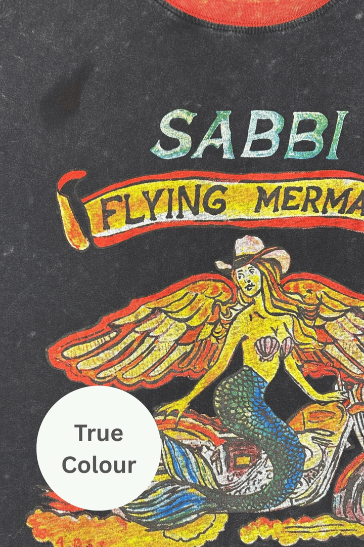 SABBI THE VERY OVERSIZED FLYING MERMAID TEE
