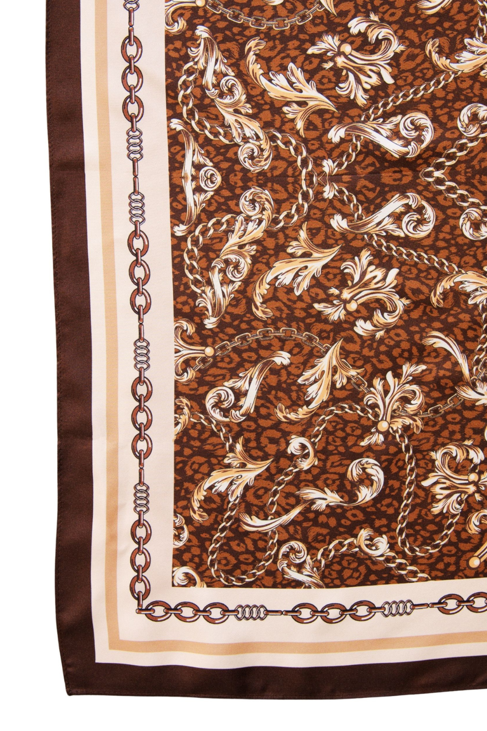 Palm Palm Astrid Silk Neck Scarf Palm Palm