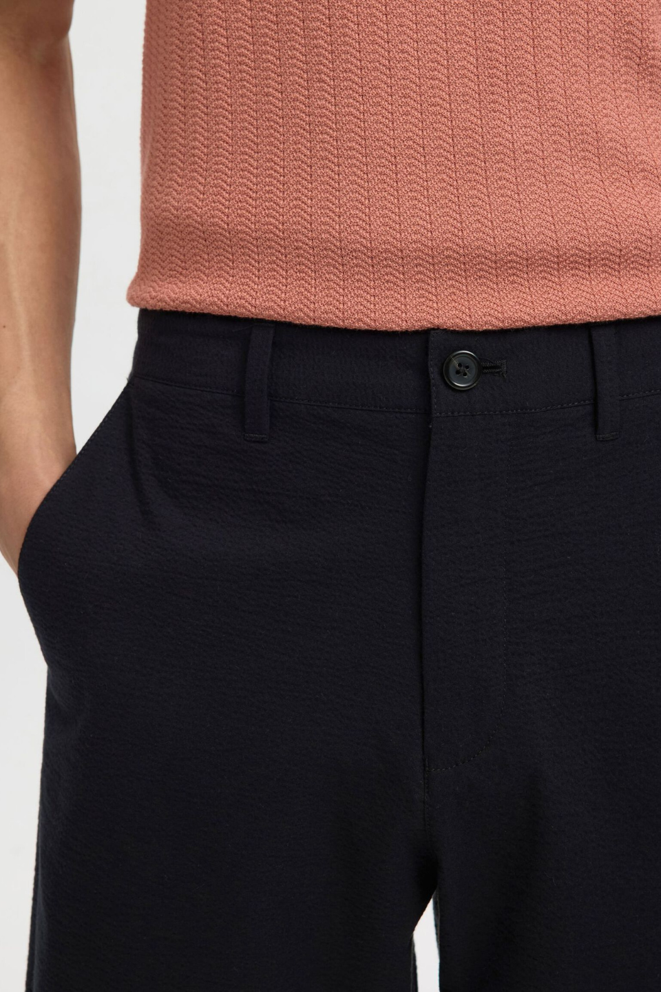 SEERSUCKER SHORTS - Hot Peppers Clothing