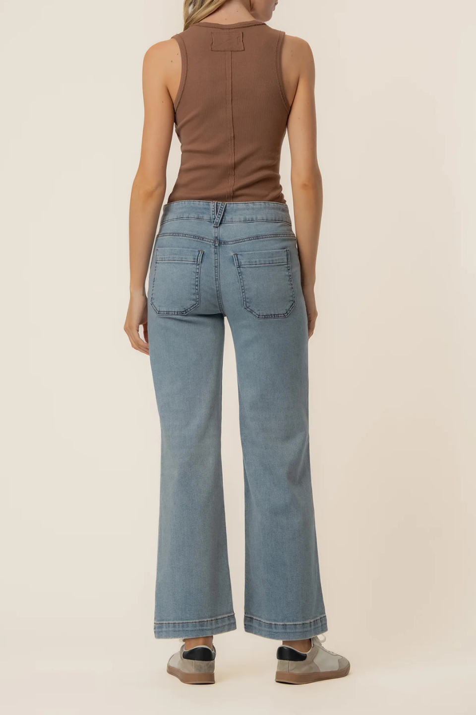 Kut From The Kloth Meg High Rise Wide Leg in Brilliant Wash KUT