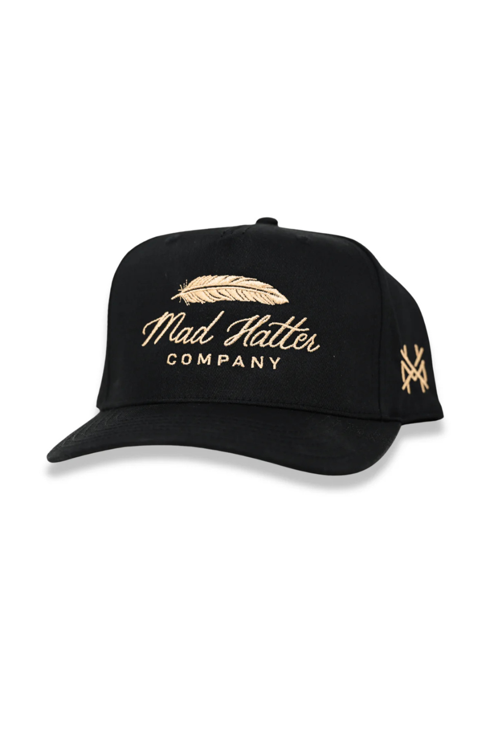 Mad Hatter Feather Trucker - Hot Peppers Clothing