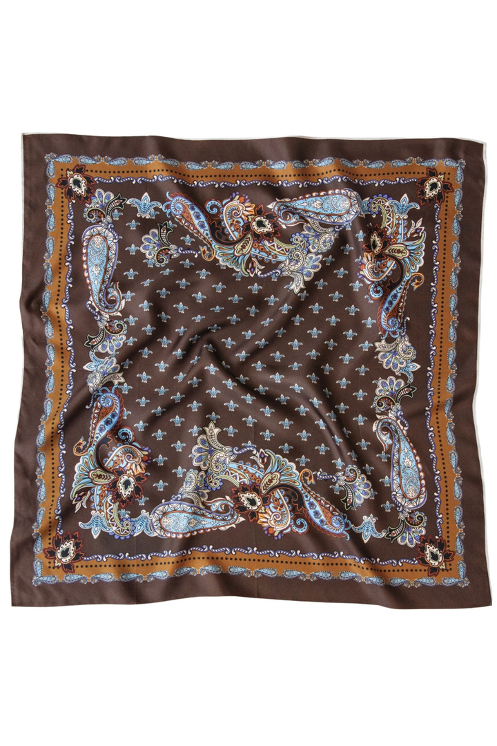 Palm Palm Amy Silk Neck Scarf Palm Palm