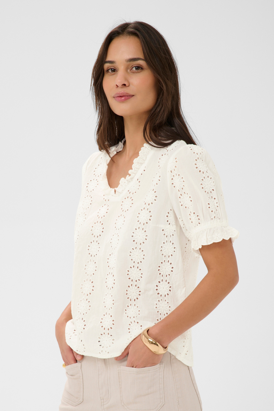 Dona Blouse - Hot Peppers Clothing