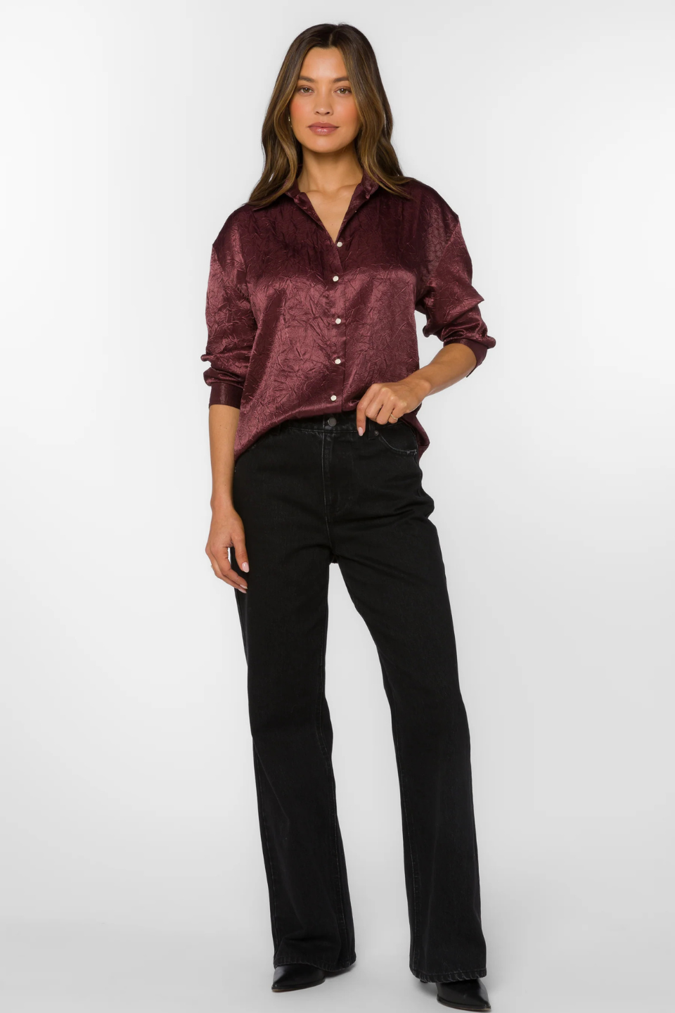 Esteban Purple Garnet Shirt