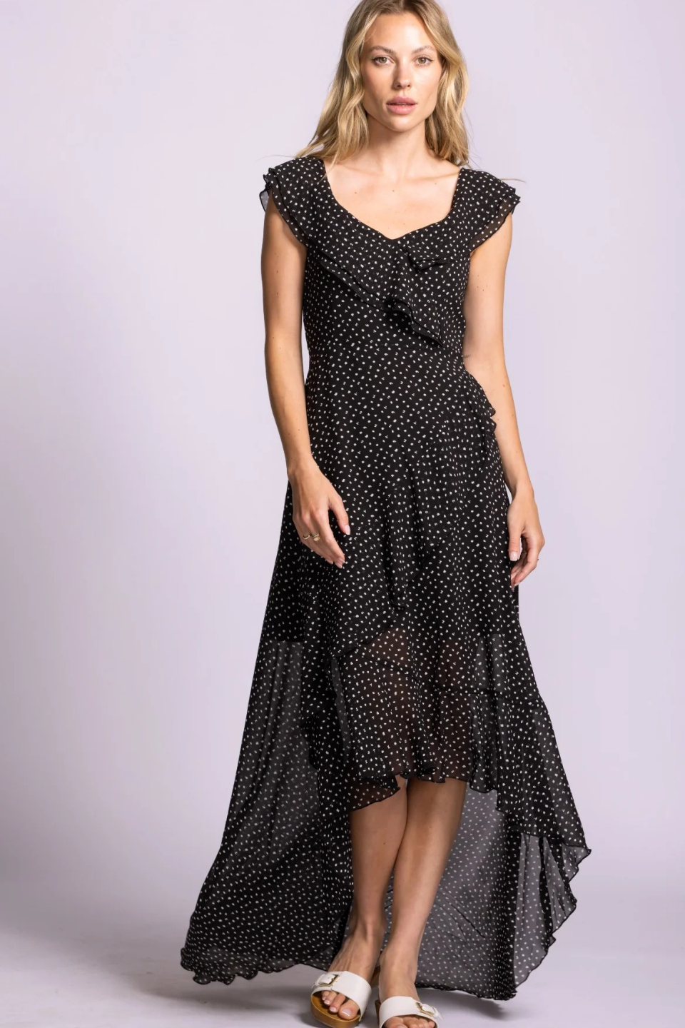 Late Esmeralda Dress Black LATE
