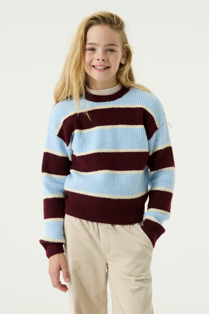 GARCIA Striped Knit Sweater