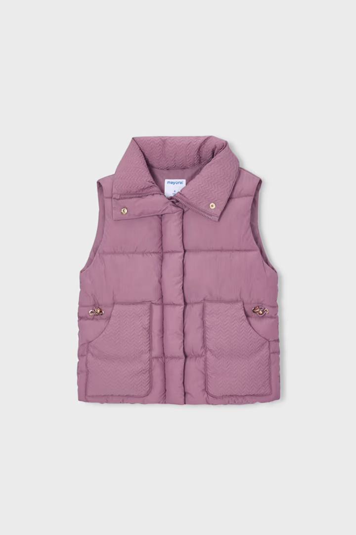 Mayoral Girl Quilted Vest