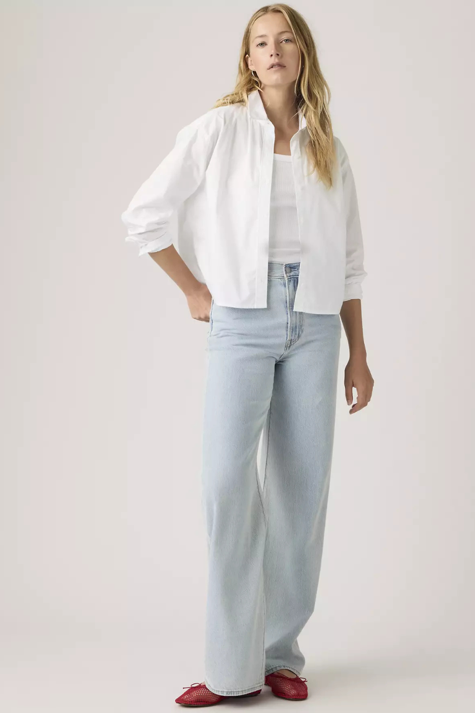 LEVIS Ribcage Wide Leg Jeans - Hot Peppers Clothing