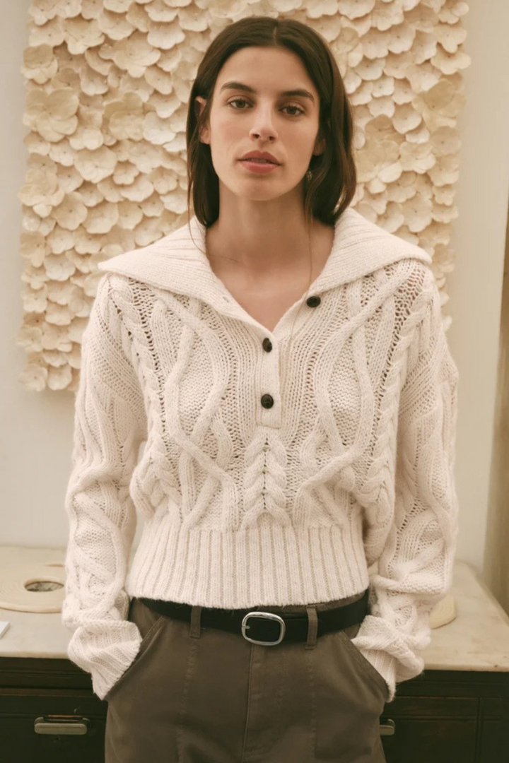 Z Supply Hartwell Cable Knit Sweater
