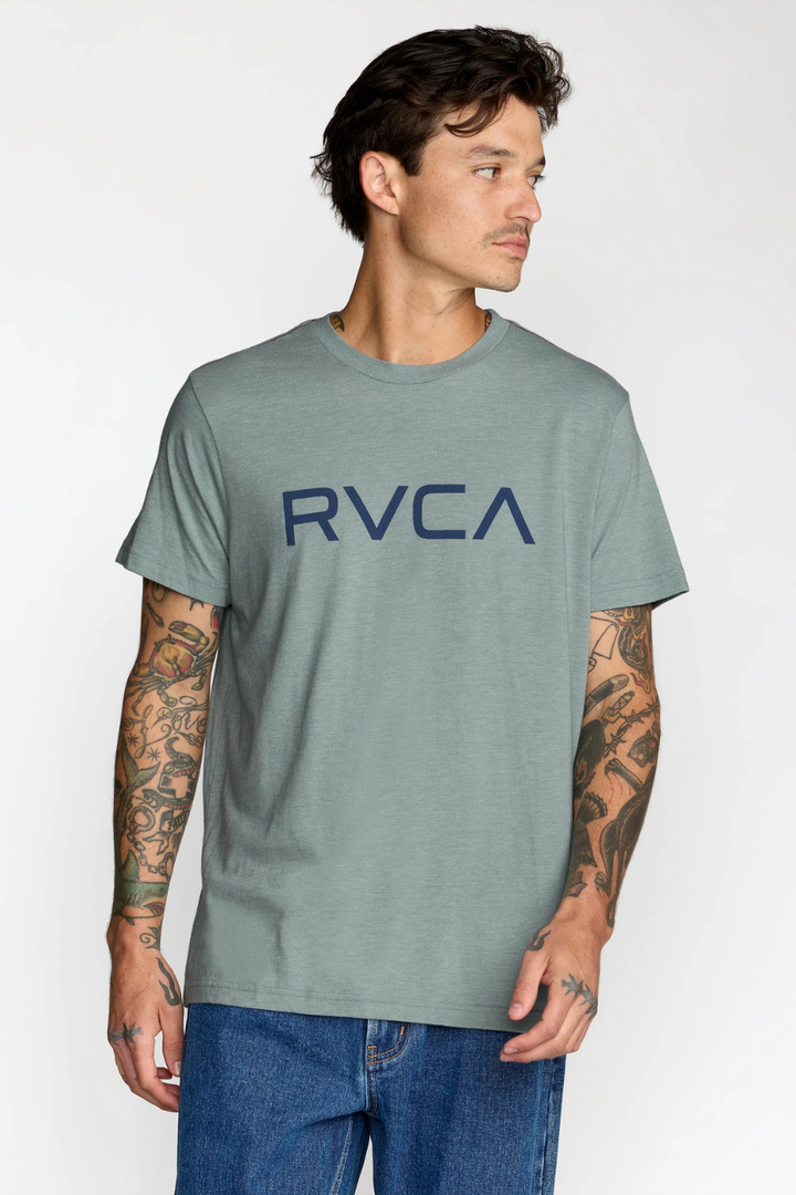 Big RVCA Short Sleeve Tee - Hot Peppers Clothing