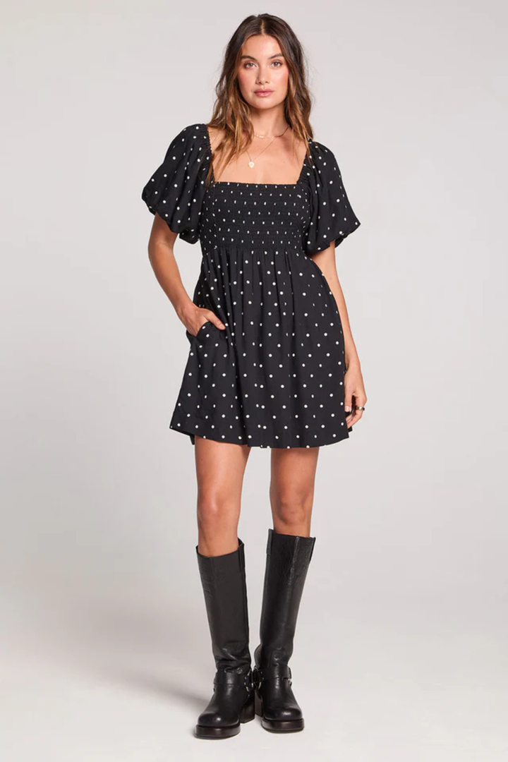 SALTWATER LUXE Elio Mini Dress - Hot Peppers Clothing