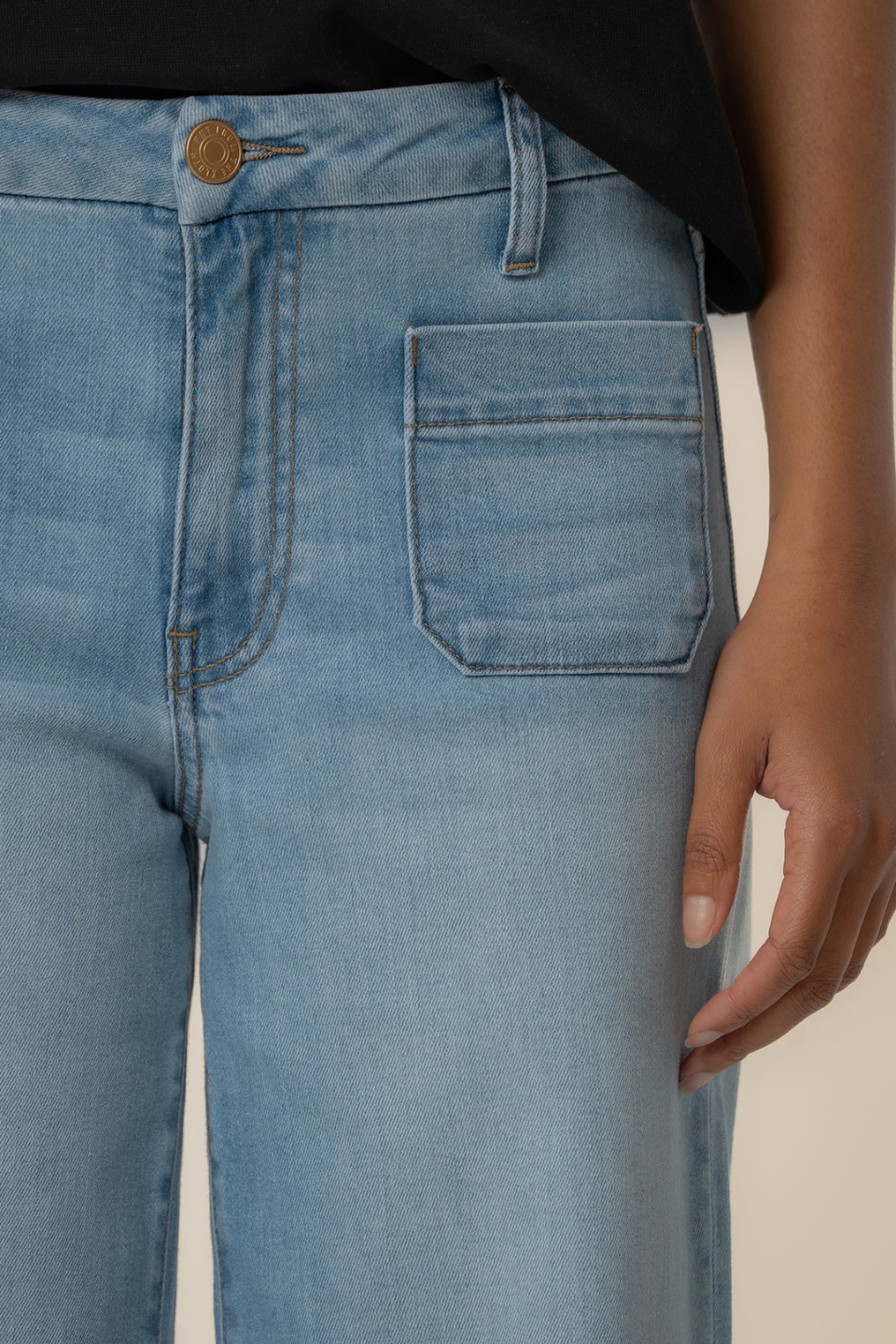 Kut From The Kloth Meg High Rise Wide Leg - Hot Peppers Clothing