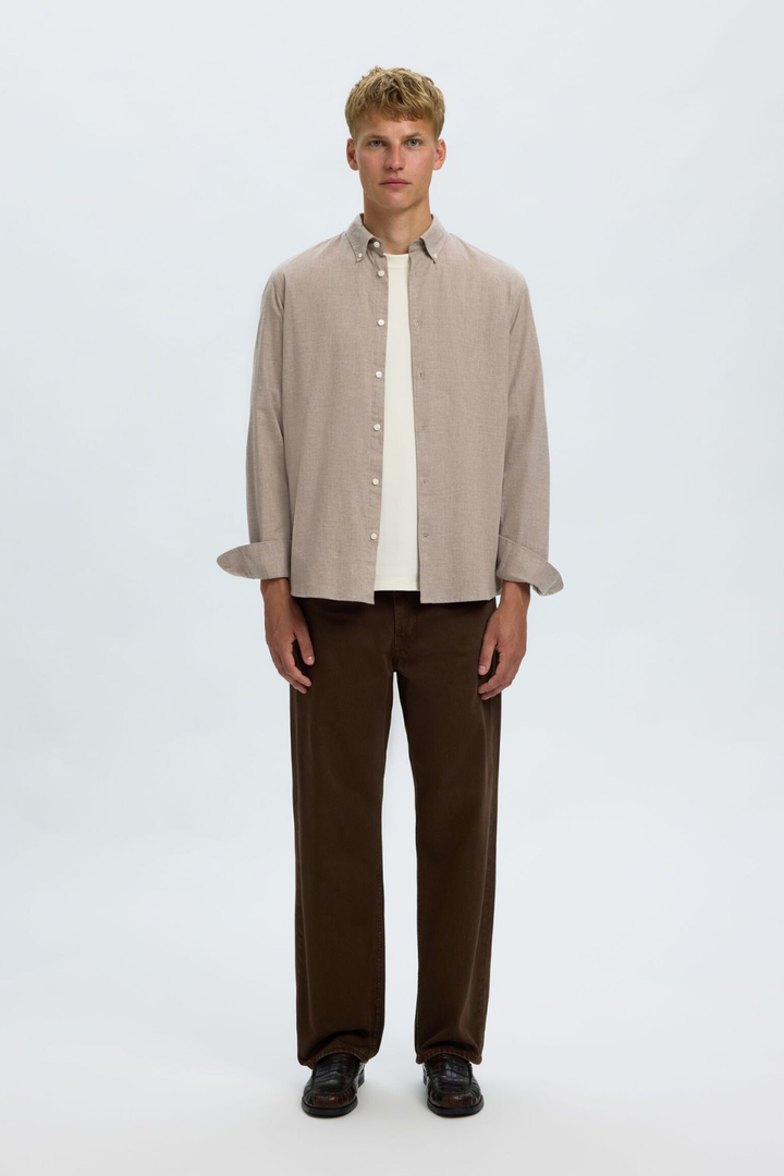 Selected Homme Regular Fit Cotton Shirt
