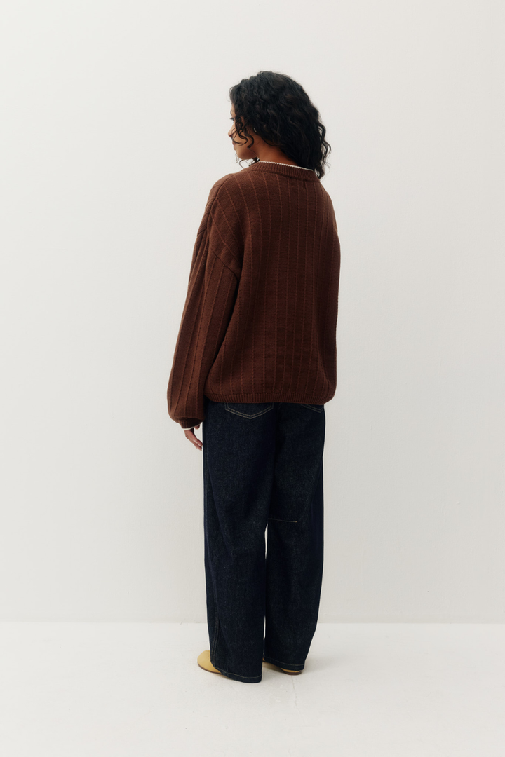 Kuwalla Women’s Outline Half-Zip Sweater