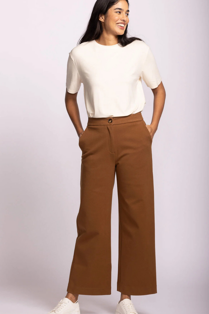 Nadia Full Pants Brown