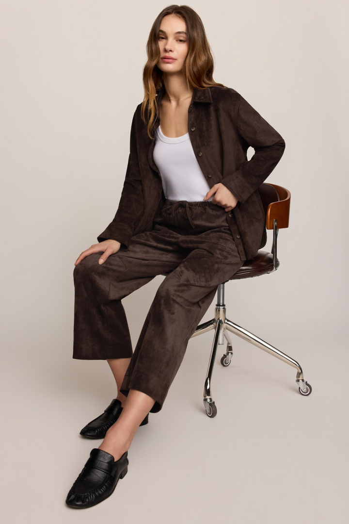 Z Supply Maren Suede Shirt