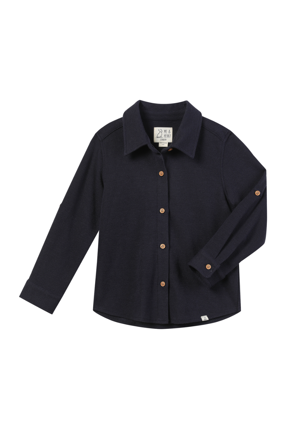 Me &amp; Henry Columbia Navy Jersey Shirt