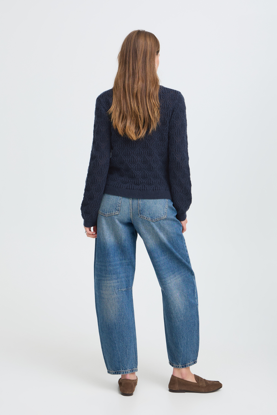 b.young Noppa Knit Cardigan