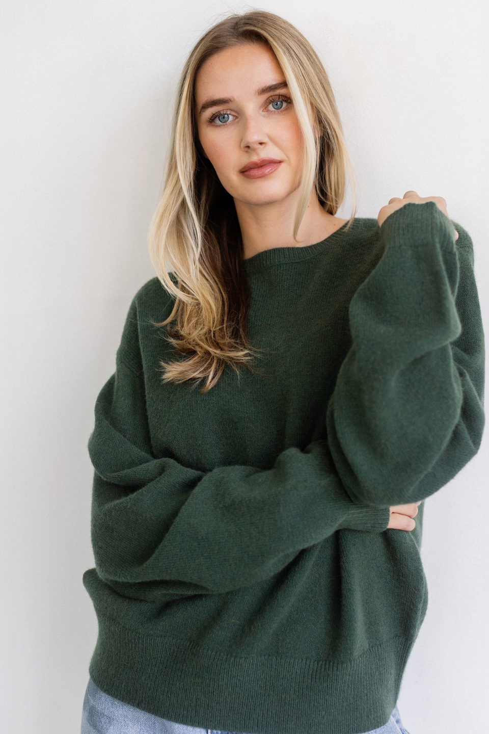 Brunette The Label Classic Crew Neck Sweater