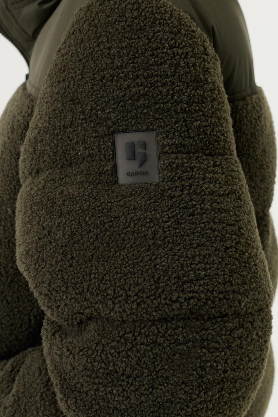 GARCIA Green puffer jacket