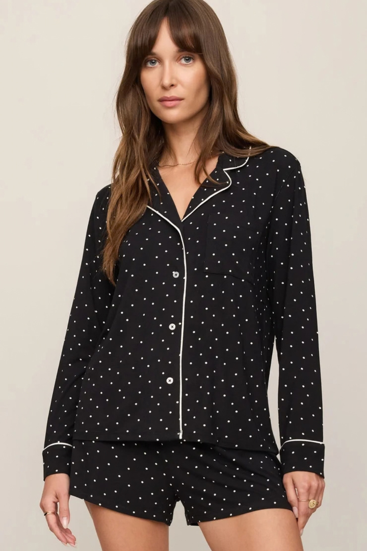 Z Supply The Luxe Dot PJ Top