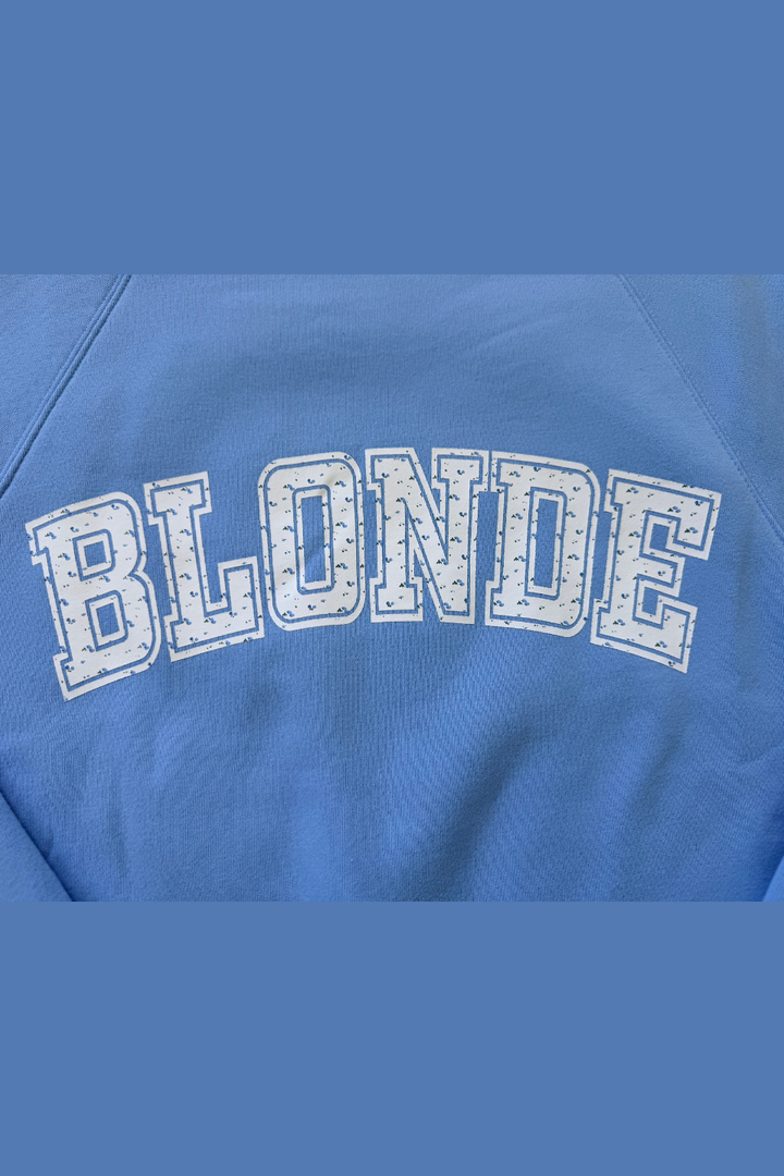 BRUNETTE The Label  "Blonde" Varsity Hair Colour Not Your Boyfriend&