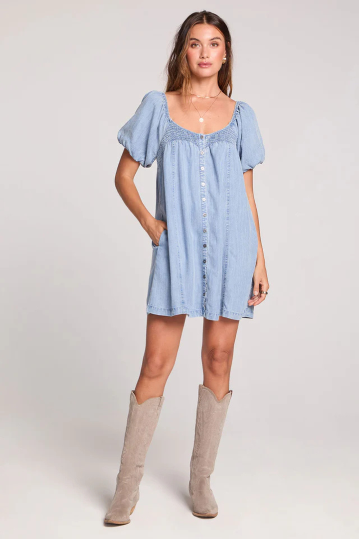 SALTWATER LUXE Seymore Mini Dress - Hot Peppers Clothing