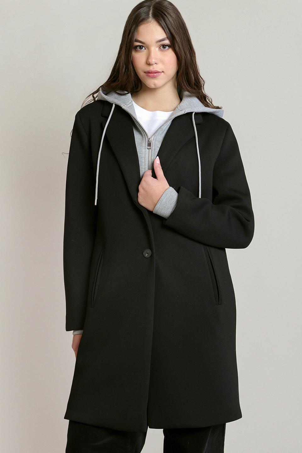 Dex Lydia Convertible Hooded Coat