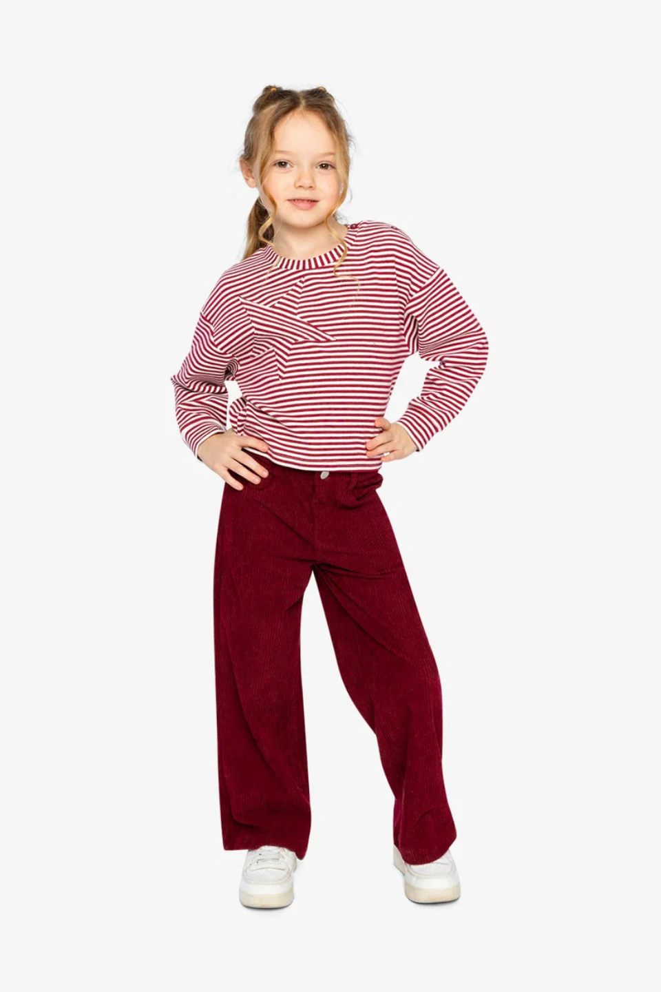 Deux Par Deux Soft Jersey Top