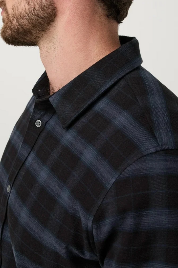 Vuori Long Sleeve Midweight Flannel Shirt
