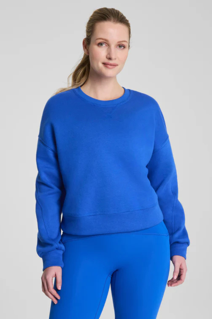 SPANX® BoostUp Cotton Fleece Crewneck SPANX