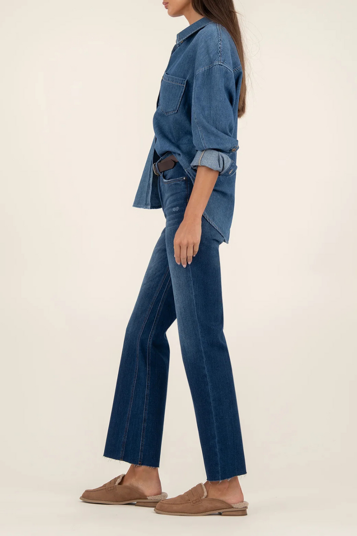 Kelsey High Rise Ankle Flare