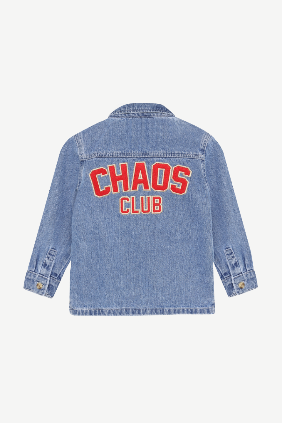 Daily Seven Long Sleeve Denim Shirt -  Medium Denim