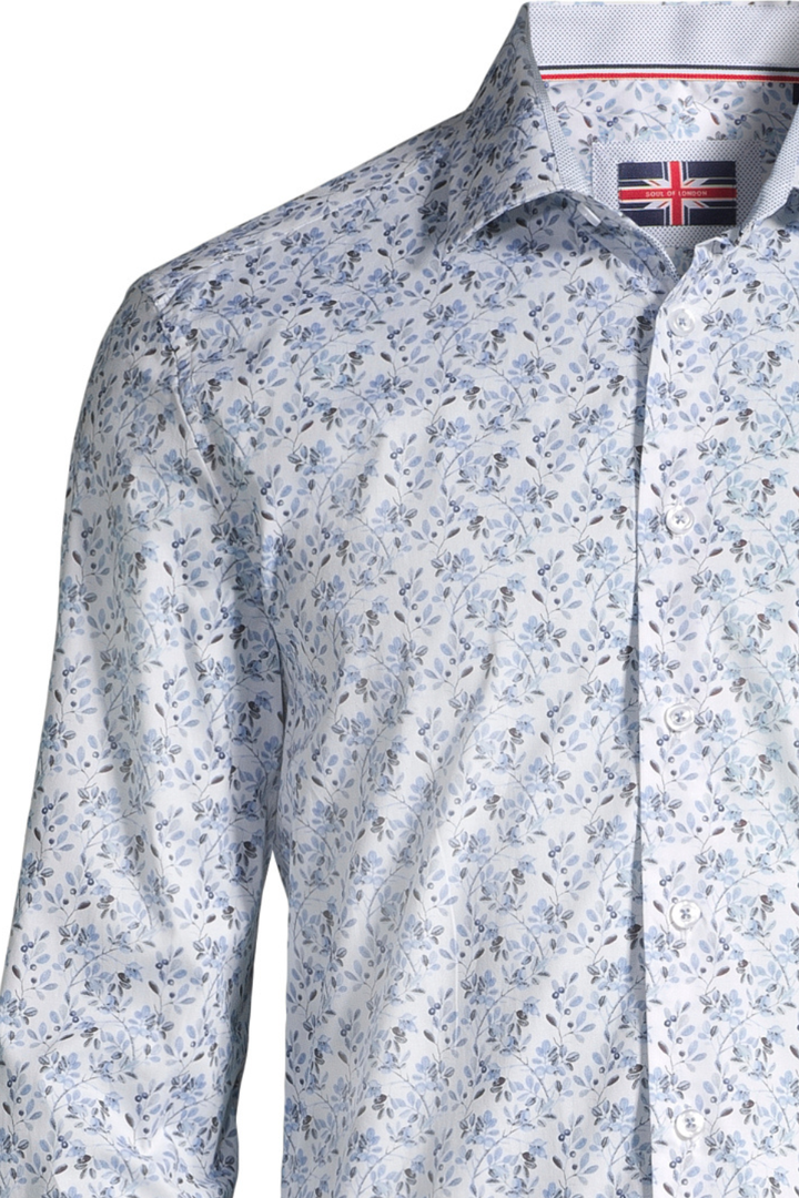 SOUL OF LONDON Cotton Sport Shirt - Hot Peppers Clothing