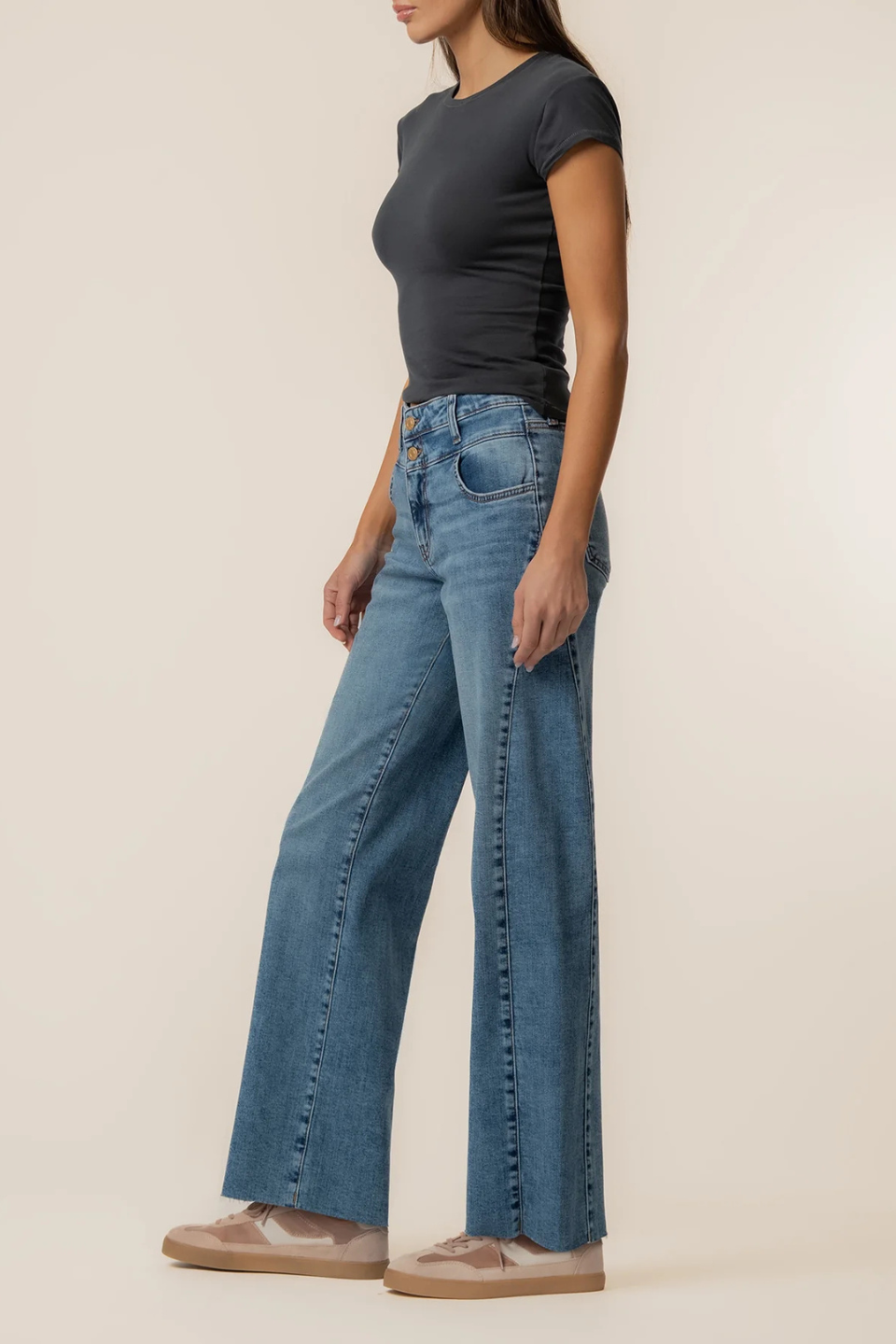 Kut From The Cloth Charlotte High Rise Wide Leg, Long KUT